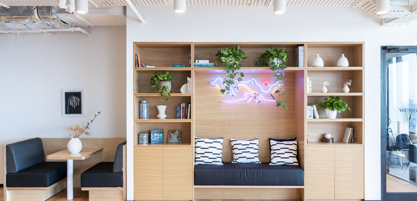 לאונג׳ ב-WeWork תוה״א